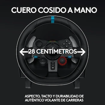 Imagen 5 de Logitech G29 Driving Force Volante de Carreras y Pedales para PS5, PS4, PS3 y PC - Negro