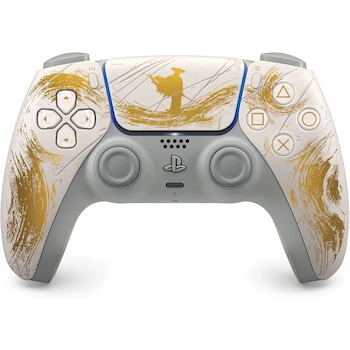 Imagen de referencia para Sony PlayStation 5 DualSense Wireless Controller Ghost of Yōtei Gold Limited Edition
