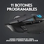 Miniatura de Logitech G502 LIGHTSPEED Mouse Gaming Inalámbrico, Sensor HERO 25K, Color Negro