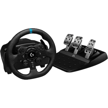 Imagen de referencia para Logitech G923 TRUEFORCE Volante de Carreras y Pedales para PS5, PS4, PC y Mac - Negro