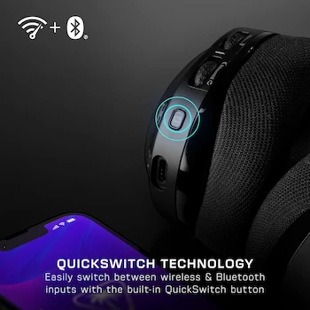 Imagen 2 de Turtle Beach Stealth 600 Gen 2 MAX Wireless Multiplatform Gaming Headset for Xbox Series X|S, Xbox One, PS5, PS4, Nintendo Switch, PC, Mac - Black