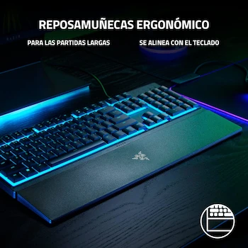 Imagen 4 de Razer Ornata V3 X Teclado Gaming Negro Clásico con Reposamuñecas