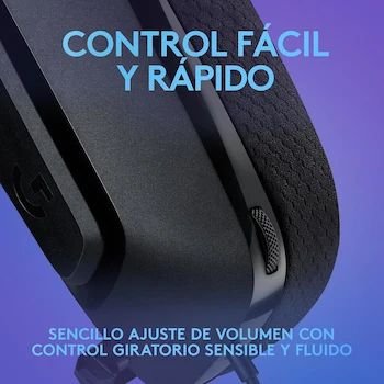 Imagen 4 de Logitech G335 Audífonos con Cable para Gaming Negro