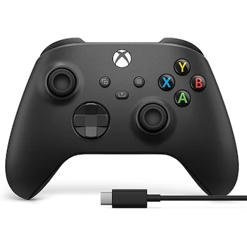 Imagen de referencia para Control Inalámbrico Xbox Core Carbon Black + Cable USB-C