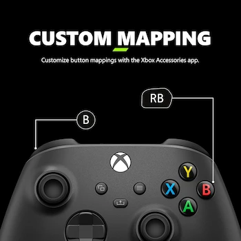 Imagen 5 de Control Inalámbrico Xbox Core Carbon Black + Cable USB-C
