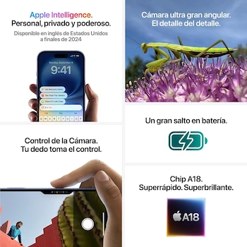 Imagen 5 de iPhone 16 Plus 128GB Blanco