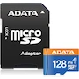 Miniatura de ADATA Premier 128GB MicroSDXC UHS-I Memory Card with SD Adapter Black/Blue A1 Class 10 Model AUSDX128GUICL10A1-RA1