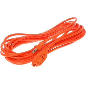 Imagen 3 de Extensión Eléctrica iGOTO ER13-10NA Uso Rudo Naranja 10 Metros