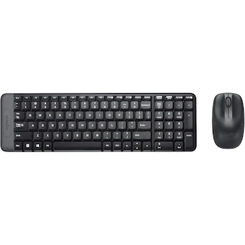 Imagen de referencia para Logitech MK220 Combo Teclado Compacto y Mouse Inalámbricos Negro