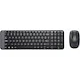 Miniatura de Logitech MK220 Combo Teclado Compacto y Mouse Inalámbricos Negro