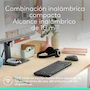 Miniatura de Logitech MK220 Combo Teclado Compacto y Mouse Inalámbricos Negro