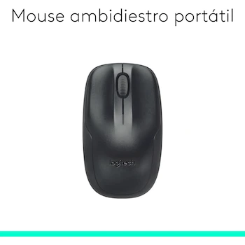 Imagen 4 de Logitech MK220 Combo Teclado Compacto y Mouse Inalámbricos Negro