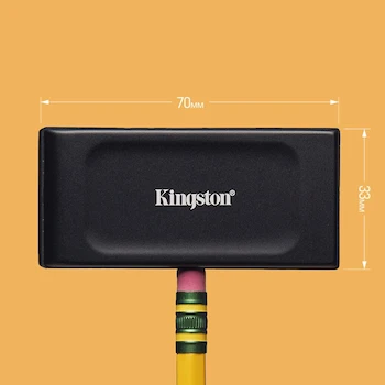 Imagen 5 de Kingston XS1000 External SSD 1TB Black USB 3.2 Gen 2 (SXS1000/1000G)