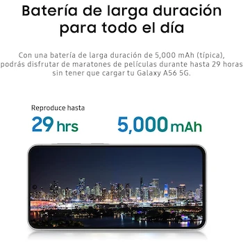 Imagen 4 de SAMSUNG Celular Galaxy A56 5G Rosa 256GB