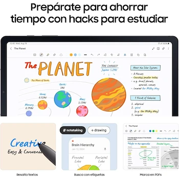 Imagen 4 de Samsung Galaxy Tab S6 Lite 2024 10.4-inch Android Tablet 4GB RAM 128GB Storage Mint Color with S Pen