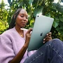 Miniatura de Apple iPad Air 11 Pulgadas Chip M3 1TB Wi-Fi 6E + Red 5G Blanco Estelar