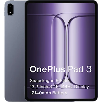 Imagen alusiva al producto OnePlus Pad 3 Tablet 13.2 Pulgadas 512GB Almacenamiento 16GB RAM Storm Blue