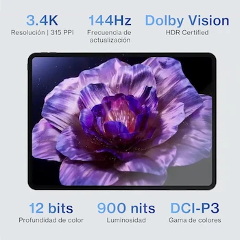 Imagen 3 de OnePlus Pad 3 Tablet 13.2 Pulgadas 512GB Almacenamiento 16GB RAM Storm Blue