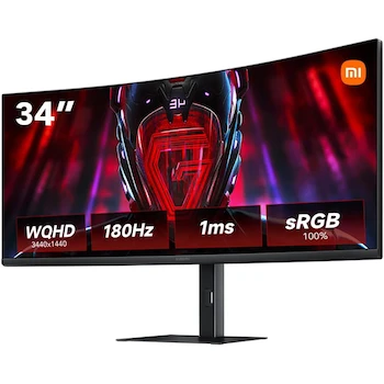 Imagen alusiva al producto Xiaomi G34WQi Curved Gaming Monitor 34-inch WQHD