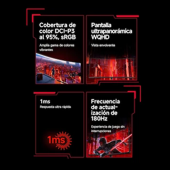 Imagen 5 de Xiaomi G34WQi Curved Gaming Monitor 34-inch WQHD