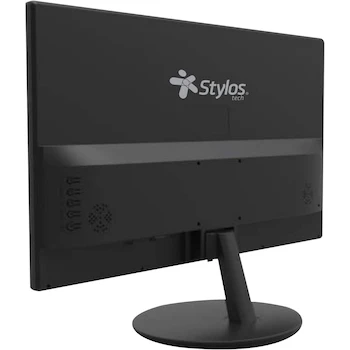 Imagen 2 de Monitor Stylos STPMOT1B 18.5 Pulgadas LED 1366x768 con Puertos DP VGA HDMI 60Hz