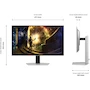 Miniatura de Samsung Odyssey OLED G6 G61SD LS27DG610SNXZA 27" QD-OLED Gaming Monitor