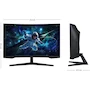 Miniatura de Monitor Gaming Curvo Samsung Odyssey G55C Series 27" Modelo LS27CG552ELXZX Negro