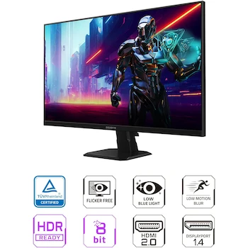 Imagen 2 de Monitor Gamer GIGABYTE GS27QA LCD 27" Negro