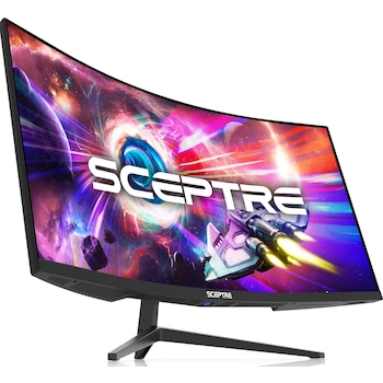 Imagen de referencia para Monitor Curvo Ultrawide Sceptre 34 Pulgadas WQHD Negro Modelo C345B-QUT168