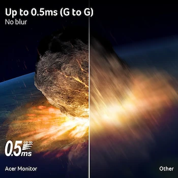 Imagen 5 de Acer Nitro KG271U N3bmiipx 27" QHD IPS Gaming Monitor