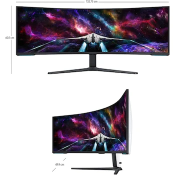 Imagen 5 de Samsung Odyssey Neo G9 Series G95NC LS57CG950NLXZX 57-Inch Dual UHD Gaming Monitor