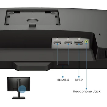 Imagen 3 de BenQ GW2490T Monitor de Computadora 24 Pulgadas IPS FHD 1920 x 1080p