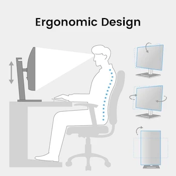 Imagen 4 de BenQ GW2490T Monitor de Computadora 24 Pulgadas IPS FHD 1920 x 1080p