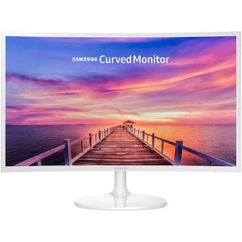 Imagen 2 de Samsung LC27F391FHNXZA Monitor Curvo de 27 Pulgadas Blanco