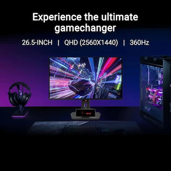 Imagen 2 de ASUS ROG Strix XG27ACDNG 26.5-inch QD-OLED Gaming Monitor