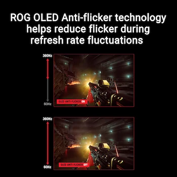 Imagen 4 de ASUS ROG Strix XG27ACDNG 26.5-inch QD-OLED Gaming Monitor