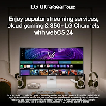 Imagen 5 de LG UltraGear 39GX90SA-W Monitor de Juego Curvado OLED 39" WQHD (3440 x 1440) Blanco