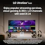 Miniatura de LG UltraGear 39GX90SA-W Monitor de Juego Curvado OLED 39" WQHD (3440 x 1440) Blanco