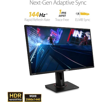 Imagen 2 de Monitor Gamer ASUS TUF Gaming VG27AQ 27 Pulgadas Negro