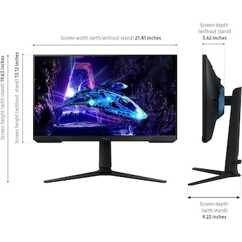 Imagen 3 de Monitor Samsung Odyssey G3 G30D Serie FHD de 24 Pulgadas