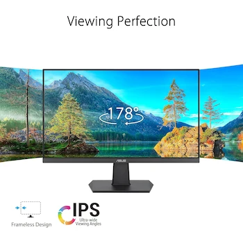 Imagen 2 de Monitor Asus Eye Care VA27EHF de 27 Pulgadas IPS Full HD Negro