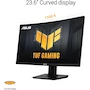 Miniatura de ASUS TUF Gaming VG24VQER Monitor Curvado de 24 Pulgadas (23.6 Pulgadas Visible) FHD