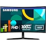 Miniatura de Monitor Curvo Samsung Essential S3 Series 27 Pulgadas FHD 1800R LS27D366GANXZA 2024