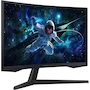 Miniatura de Samsung Odyssey G55C LS32CG550ENXZA 32 Pulgadas QHD Monitor Curvo Gaming Negro Versión Canadá