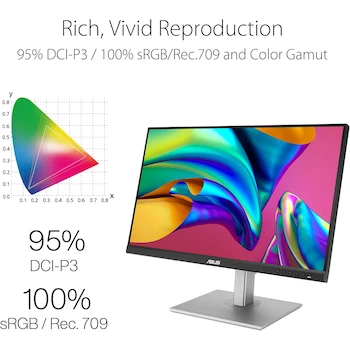 Imagen 4 de ASUS ProArt PA278CGV 27-inch QHD IPS Professional Monitor