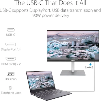 Imagen 5 de ASUS ProArt PA278CGV 27-inch QHD IPS Professional Monitor