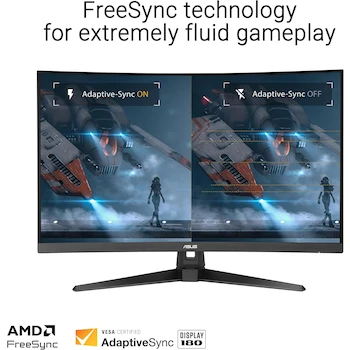 Imagen 4 de ASUS TUF Gaming VG32WQ3B 31.5-inch Curved QHD HDR Gaming Monitor