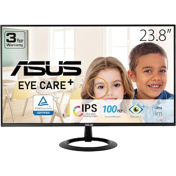 Imagen de referencia para Monitor ASUS VZ24EHF Eye Care de 24 Pulgadas (23.8 Pulgadas Visibles) Negro
