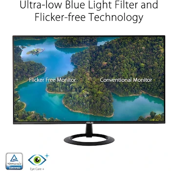 Imagen 5 de Monitor ASUS VZ24EHF Eye Care de 24 Pulgadas (23.8 Pulgadas Visibles) Negro