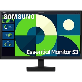 Imagen de referencia para Monitor Samsung Essential S3 D310 24 Pulgadas Negro Modelo LS24D310EALXZX